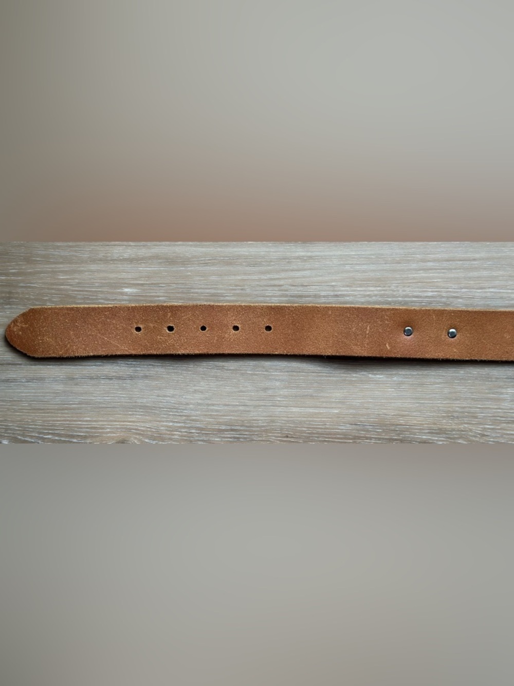 Massimo Dutti Brown Leather Belt with Silver Buckle - Picture 9 of 9